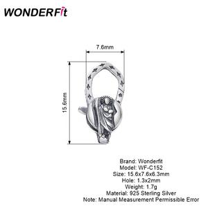 925 terterling ililver lasN JDendant endant Ant LASP, xidizado ool edium edieligioso obster Law LASP Laso hristian's ewelry aking - Product Image 6