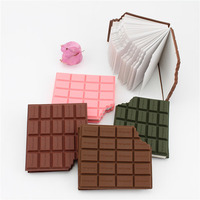 Vente en gros Logo personnalisable Kawaii Journal Notebook A5 PVC couverture planificateur portable chocolat parfum promotionnel en gros