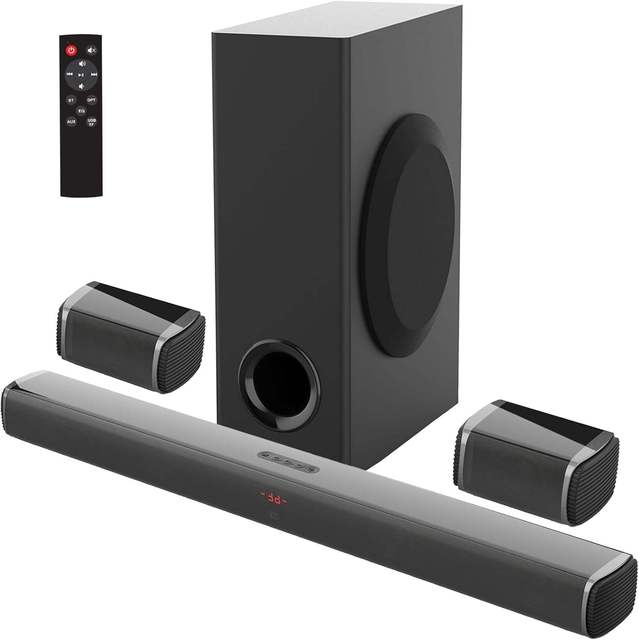 Vofull 5.1ch Soundbar 240W Surround Sound System Home Theater System TV Subwoofer