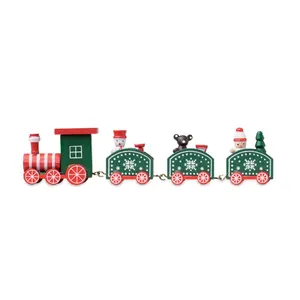 Tren navideño de madera JUNA, artículos personalizados - Product Image 3