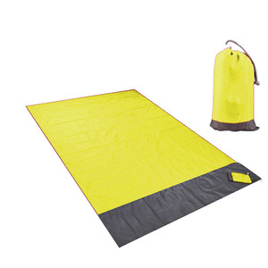 Xách tay gấp <span class=keywords><strong>Polyester</strong></span> đệm không thấm Nước Dã Ngoại <span class=keywords><strong>Mat</strong></span> cho cắm trại ngoài trời bãi biển nhà sử dụng chống ẩm bãi biển chăn - Product Image 6