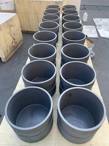 <span class=keywords><strong>Creuset</strong></span> en graphite personnalisable, haute pureté, haute résistance, pour la raffinage de l'or et la fabrication de bijoux, grande taille, température de travail 1600°C - Product Image 2