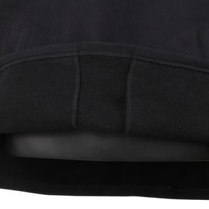 TOPSHOW Wholesale Custom Embroidered Logo High Neck Sweatshirt Hidden <b>Pocket</b> Fleece Cotton Quarter <b>Zip</b> Pullover <b>Hoodie</b> Men - Product Image 3