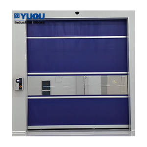 YUOU <span class=keywords><strong>prix</strong></span> d'usine Top marque rideau en PVC Transparent complet lave-auto automatique portes à grande vitesse - Product Image 3