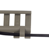 Lampe torche M600 M300, cordon en caoutchouc PEQ15, sangle de préhension avant, bande en nylon, rainure de gestion de câbles