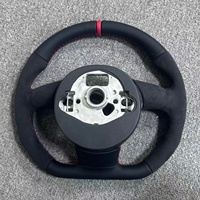 Volant en cuir Alcantara pour Audi S1 S3 S4 S5 S7 S8 A1 A3 A4 A5 A6 B9 B8.5 B8 R8 TT TTRS TTS Q3 Q5
