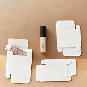 Hot Sale Recyclable Empty <b>Small</b> Kraft Paper <b>Boxes</b> for Cosmetic Use Custom Matt Lamination <b>Gift</b> <b>Boxes</b> with Recycled Materials - Product Image 3