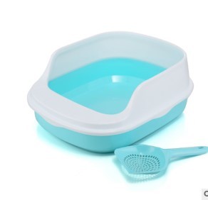 Auto-limpieza gato caja de arena aseo gato caja de plástico con spade - Product Image 6