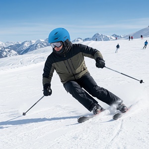 Casque de sécurité VMAXET MS-SY067 DUAL SPORT pour le <span class=keywords><strong>ski</strong></span> et les activités de plein air avec cache-oreilles respirant, ajustement réglable, matériau ABS+EPS, utilisation hivernale, unisexe - Product Image 1