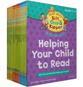 도매 25 권 4-6 레벨 옥스포드 독서 나무 학습 아이들이 영어 이야기 그림책을 읽도록 돕기 위해