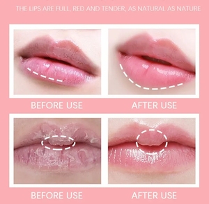 Bálsamo Labial Líquido Brillante de Larga Duración con Logotipo Personalizado, Transparente con Purpurina, Hidratante, con Aroma a Rosa, Menta y Fresa, Vegano, Marca Privada - Product Image 4