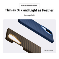 Étui ultra-fin en Kevlar pour Samsung S26 Ultra - Antichoc, résistant aux rayures, ajustement fin