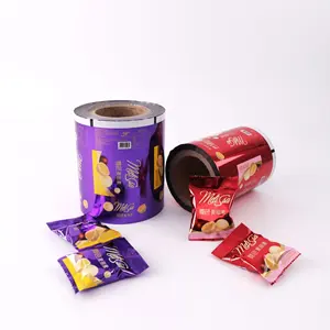 Custom Printed Food Packaging Film Plastic Film Snack Packaging Film Roll For Snack