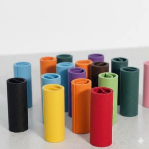 Embouts de filtre en papier naturel de haute qualité Roll The Life Natural Tips pour cigarettes à rouler à la main, écologiques et biodégradables - Product Image 1