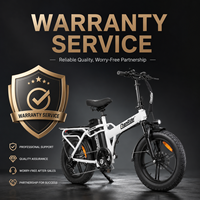 Vélo électrique Chamrider DTS425 48V32AH à longue autonomie, grande capacité, cadre arrière en acier, moteur à moyeu sans balais 250Wh, assistance au pédalage