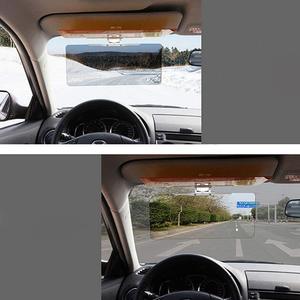 Ampia visiera parasole 2-in-1 HD antiabbagliamento e anti-luce solare per auto, di grandi dimensioni, per parabrezza anteriore, regolabile per la guida - Product Image 6