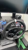Tela DIY GT4 Racing Car PLC Control 4DOF Cylindre Électrique en Aluminium Effet Vent Capacité Maximale 300kg pour Simulateur de Course/Vol