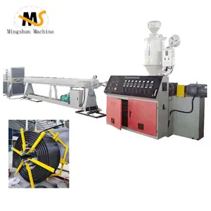 PE-Pifberstellungsmaschine HDPE-Extrudermaschine Kunststoff-Extrusionsmaschine