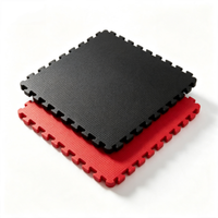 Tapete de Espuma EVA de 100x100cm con Cinco Líneas, para Gimnasio, Impermeable, Antideslizante, Resistente a Impactos, No Tóxico, Venta al Por Mayor, Fabricante OEM