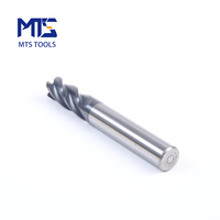 Haute précision MTS HRC55 HSS longueur Standard rayon carbure 4 cannelures fraise plate pour aluminium CNC rectifieuse