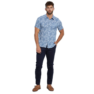 Franela de algodón de alta calidad para hombre, manga larga, ajustado, cuello vuelto, a cuadros, informal, Otoño, secado rápido, ecológico, transpirable - Product Image 5