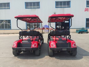 Nouvelle voiturette de golf électrique à prix direct usine avec certifications CE/GCC/EEC/MD, vitesse de 30-50 km/h, autonomie de 50-70 km, 3-4 places - Product Image 2