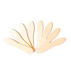 Cuchara <span class=keywords><strong>de</strong></span> pala <span class=keywords><strong>de</strong></span> madera pequeña personalizada, portátil, desechable, compostable a granel para helado, sopa, yogur, alimentación económica y barata - Product Image 4