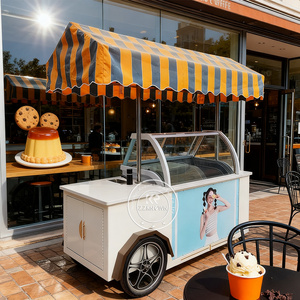 Carrito <span class=keywords><strong>de</strong></span> Helados Móvil con Congelador, Totalmente Equipado, Remolque <span class=keywords><strong>de</strong></span> Venta <span class=keywords><strong>de</strong></span> Helados para Negocios <span class=keywords><strong>de</strong></span> Comida Callejera - Product Image 3