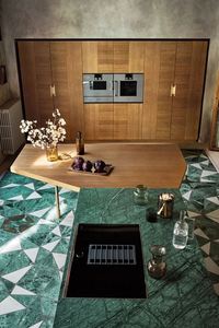 Gabinetes de Cocina de Madera Italianos, Diseño Estético Innovador, Hechos en China, Personalizables - Product Image 5