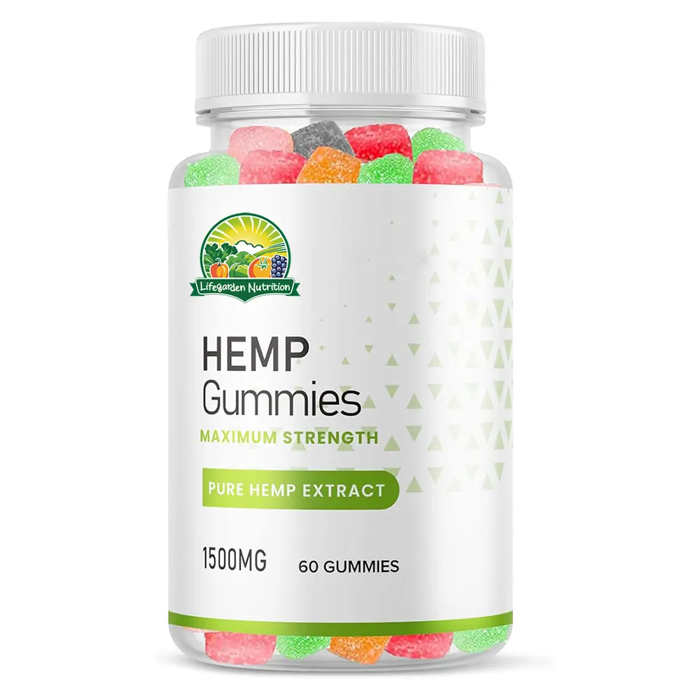 Suplemento delicioso y nutritivo 60 Gomitas Fórmula de máximo rendimiento Advanced Health Gummys Gomitas de cáñamo