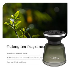 Diffuseur de parfum pour voiture en verre moderne, élimination avancée des odeurs, parfum durable, huile essentielle de légumes frais, intérieur de voiture - Product Image 5