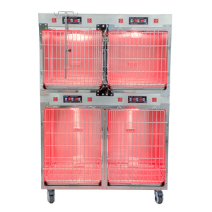 Venta caliente veterinaria ICU jaula <span class=keywords><strong>canil</strong></span> UAI aislamiento oxígeno calentado 02 Cámara infrarrojos calefacción jaula bancos <span class=keywords><strong>para</strong></span> clínicas veterinarias - Product Image 3