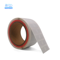 Étiquettes RFID pour bibliothèque 860-960 MHz EPC 96 bits UHF RFID pour livres de bibliothèque
