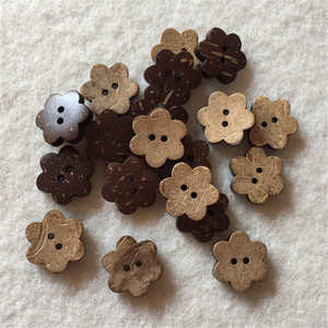 Phong Cách Mới Bán Buôn Tùy Chỉnh Mẫu Thiết Kế Ngôi Sao Dễ Thương Bằng Gỗ Dừa Nút Cho Trẻ Em Quần Áo Trẻ Em - Product Image 6