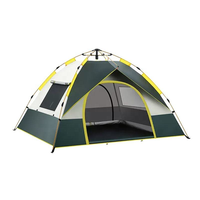 Carpa de Camping Impermeable para Todo Clima, Fácil de Instalar en un Segundo, con Dos Ventanas, Tipo Pop-Up, para Senderismo y Camping, Venta al Por Mayor