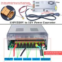 Compresseur d'air PCP 12V 4500 PSI 300 bar 30 MPa 220V/110V pour petit cylindre de paintball