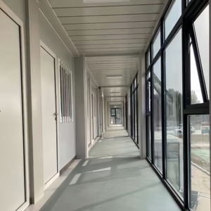 Casa Contenedor Moderna, Transpirable, de Diseño Cuadrado, Prefabricada, con Panel Sándwich, para Uso en Hoteles y Oficinas en Casa - Product Image 4