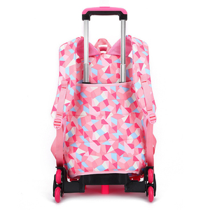 <span class=keywords><strong>Mochila</strong></span> con estampado personalizado para niños, <span class=keywords><strong>mochila</strong></span> escolar ortopédica con <span class=keywords><strong>ruedas</strong></span> - Product Image 4