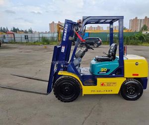 Used Komatsu FD30 3 Ton Diesel Forklift with for Engine Solid Tires-<b>Top</b> Selling for Construction & Machinery Repair Shops - Product Image 6