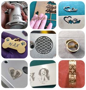 ماكينة تصنيع النقش والنقش بالليزر لصنع المعادن الصغيرة بتخفيضات 20 واط و 30 واط - Product Image 6