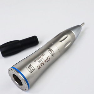 เครื่องกรอฟัน Dn-My1 แบบตรง ความเร็วต่ำ 1:1 พร้อมช่องน้ำ สีเงิน ได้รับการรับรองมาตรฐาน CE - Product Image 1
