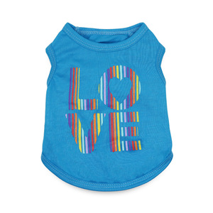 Nueva <span class=keywords><strong>Ropa</strong></span> para Mascotas al por Mayor, <span class=keywords><strong>Ropa</strong></span> <span class=keywords><strong>de</strong></span> Verano para Mascotas con Diseño <span class=keywords><strong>de</strong></span> Arcoíris, <span class=keywords><strong>Ropa</strong></span> <span class=keywords><strong>de</strong></span> Verano para Perros - Product Image 1