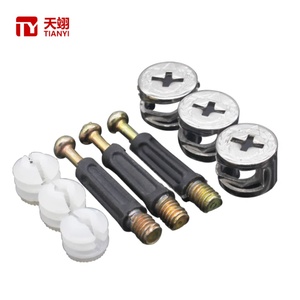 Furniture <b>Accessories</b> Cam Fittings Fasteners Zinc Alloy Modern <b>Kitchen</b> Dining <b>Cabinet</b> Connector Connecting Bolt Eccentric Wheel - Product Image 1