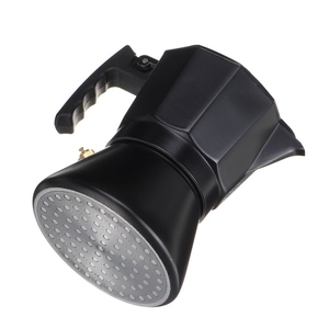 Ensemble de cafetière Moka en aluminium au design classique italien avec logo personnalisé, cafetière Moka portable pour expresso - Product Image 5