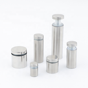 Productos de primer nivel Letrero de acrílico de vidrio Soporte de hardware de montaje en pared Separadores de acero inoxidable de metal negro plateado y dorado <span class=keywords><strong>Standof</strong></span> - Product Image 3