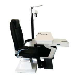 ICEN IN-1000 Table et chaise combinées d'optométrie ophtalmique en métal de haute qualité, unité de réfraction avec garantie d'un an - Product Image 1