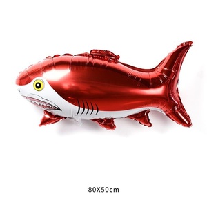 Wholesale New Cartoon <strong>Shark</strong> Aluminum Film <strong>Balloons</strong> for Festival, Wedding and Party Decoration, Helium <strong>Balloon</strong> Decoration. - Product Image 3