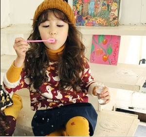 Conjunto de Ropa Infantil al por Mayor, Estilo Coreano, Camiseta Casual de Manga Larga y Falda Corta para Niñas, de Proveedor Chino - Product Image 5