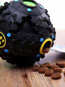 เครื่องให้อาหารสุนัขแบบโต้ตอบป้องกันการกระเด็นให้ช้าของเล่นสำหรับสุนัขแมวและสุนัข - Product Image 2