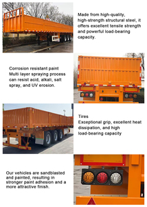 Semi-remorque chinoise <span class=keywords><strong>à</strong></span> trois essieux de 60 tonnes avec ridelles latérales, nouvelle semi-remorque <span class=keywords><strong>à</strong></span> ridelles latérales <span class=keywords><strong>à</strong></span> <span class=keywords><strong>vendre</strong></span> - Product Image 3